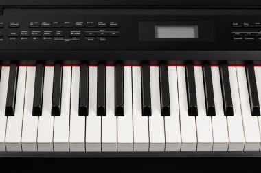 dijital piyano synthesizer tuşları