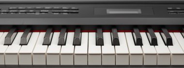 dijital piyano synthesizer tuşları