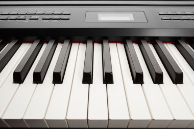 dijital piyano synthesizer tuşları