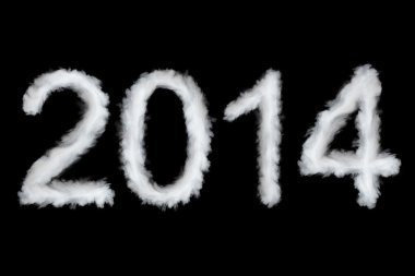 mutlu yeni yıl 2014, bulut tarzı metin