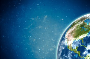 Dünya yıldızı. Bu görüntü nasa tarafından döşenmiş unsurları