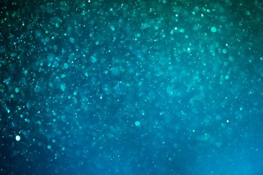 mavi parlak bokeh arka plan