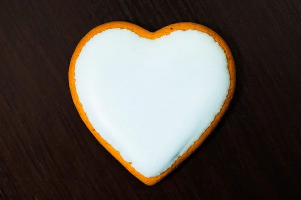 Corazón de galletas — Foto de Stock