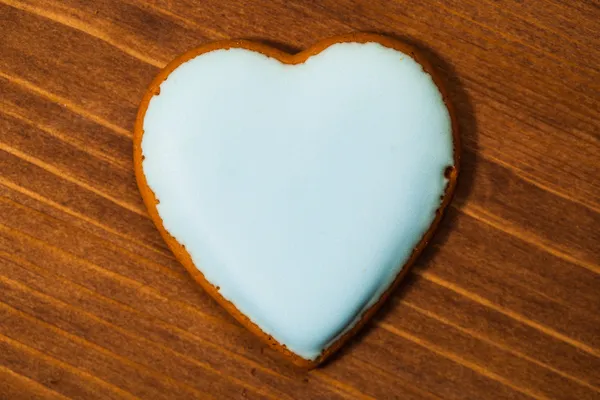 Corazón de galletas — Foto de Stock