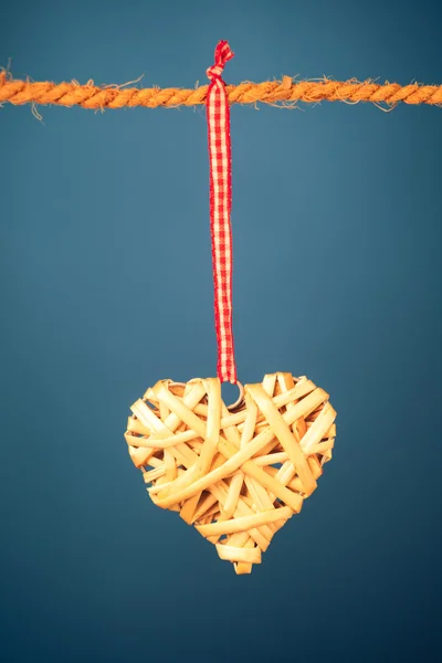 Serce valentine ozdobny — Zdjęcie stockowe