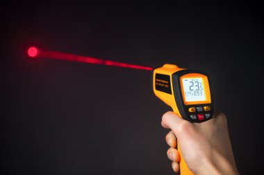 el Kızılötesi Lazer termometre