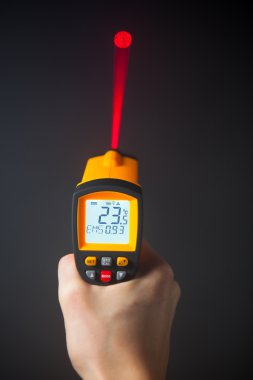 el Kızılötesi Lazer termometre