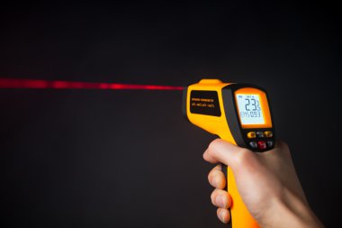 el Kızılötesi Lazer termometre