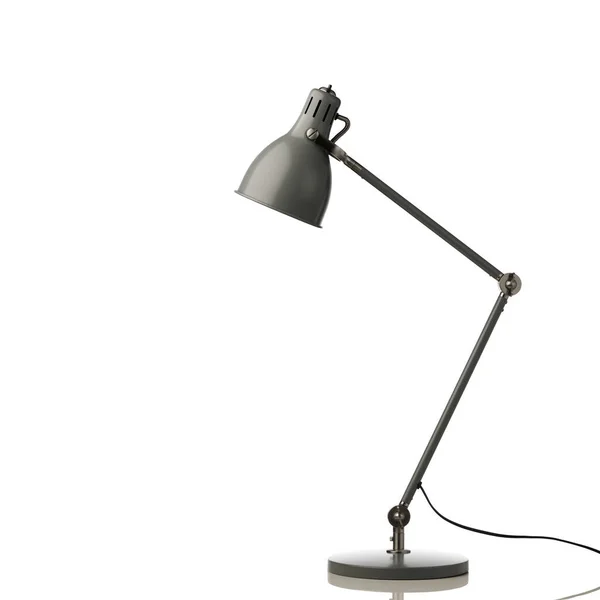 Skrivbordslampa Isolerad Vit — Stockfoto