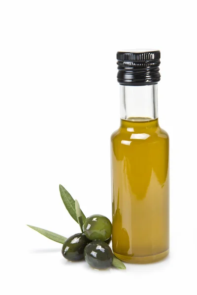 Olive oil for a healthy breakfast — Stock Photo, Image