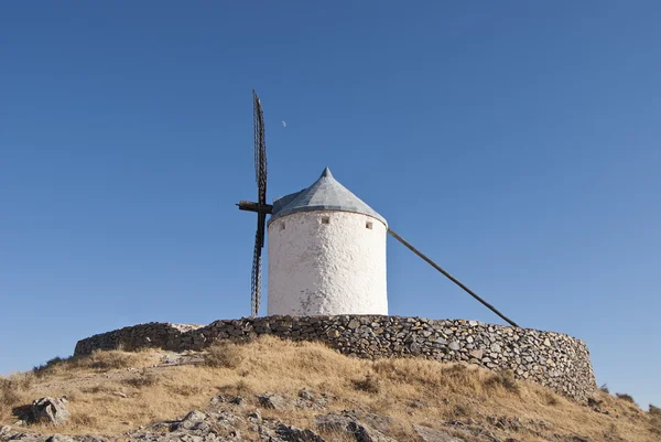 Moulins à vent traditionnels en Espagne — Photo