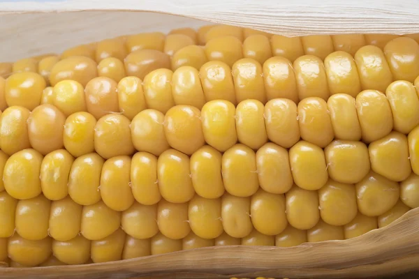 Zbliżenie z kukurydzy suszonego ucha — Zdjęcie stockowe