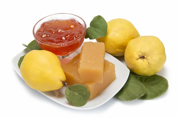 Quince cheese and jelly — Stock Photo, Image