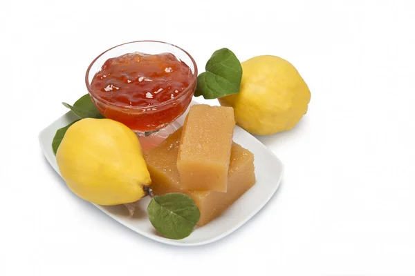 Quince cheese and jelly — Stock Photo, Image