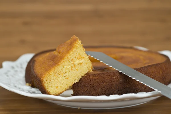 Torta fatta in casa — Foto Stock