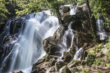 şelaleler ile peyzaj