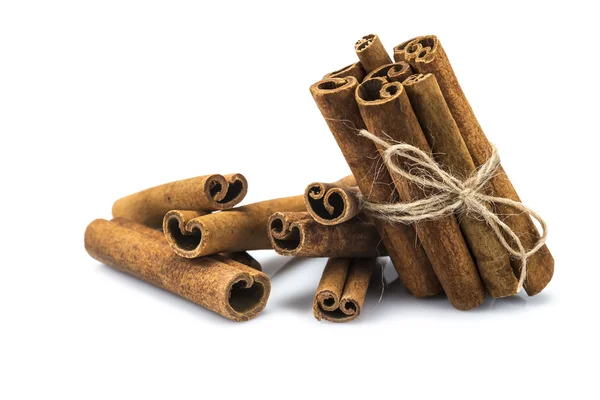 Cinnamon on a white background — Stock Photo, Image