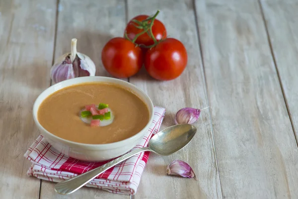 Minestra Gazpacho — Foto Stock