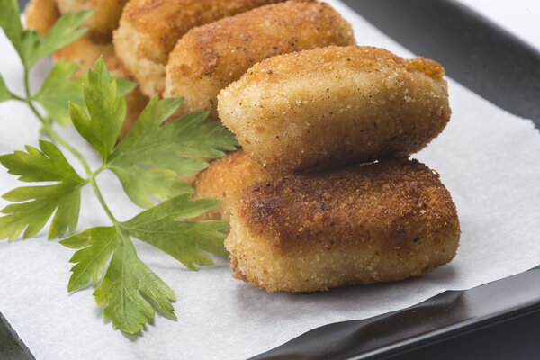 Homemade croquettes