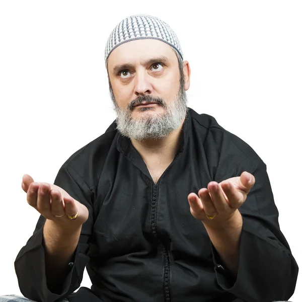 ムスリム男性の祈り. — ストック写真