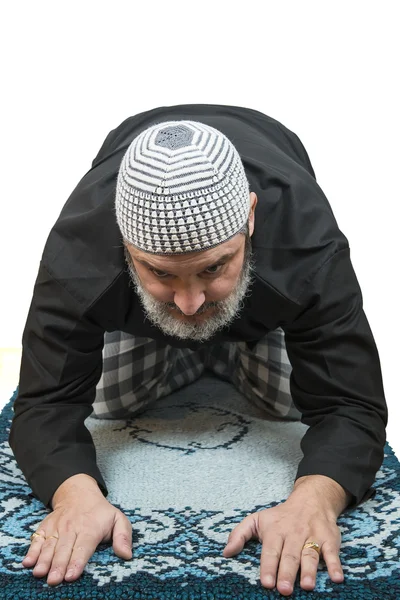 Uomo musulmano che prega. — Foto Stock