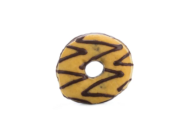 Donut aislado sobre un fondo blanco — Foto de Stock