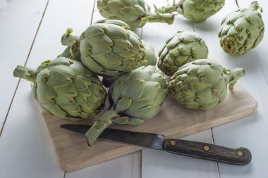 taze enginar pişirmeye