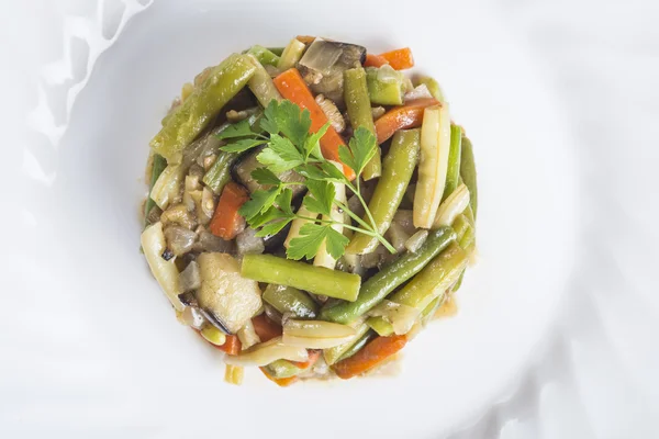 Saute vegetables for a healthy diet — Stock Image Saute vegetables for a healthy diet Stock Image