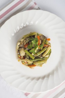 sağlıklı bir diyet sebze Sote