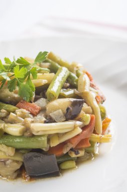 sağlıklı bir diyet sebze Sote