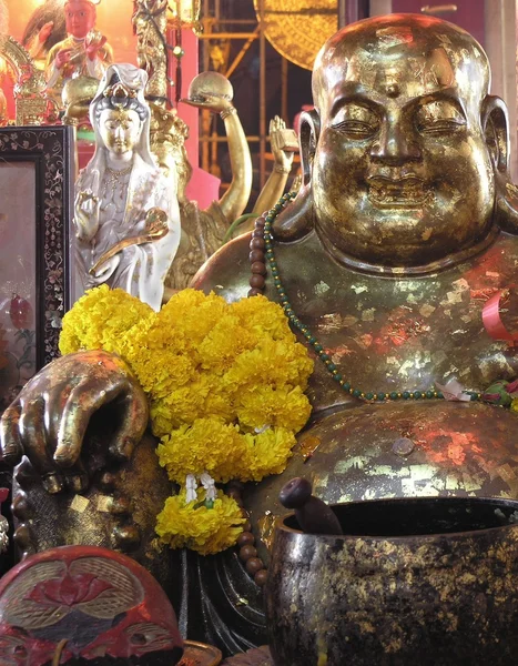 Grande buddha d'oro — Foto Stock