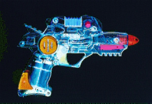 Retro ray gun — Zdjęcie stockowe