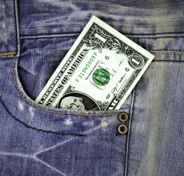 Old jeans — Stock Photo, Image