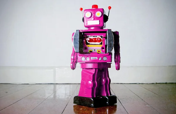 Rosa robot — Stockfoto