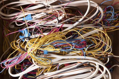 Tangled Wires clipart