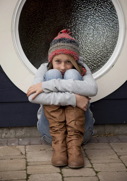 Distraught Teenage Girl — Stock Photo, Image