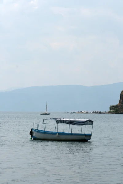 Lake Ohrid, Macedonië — Stockfoto