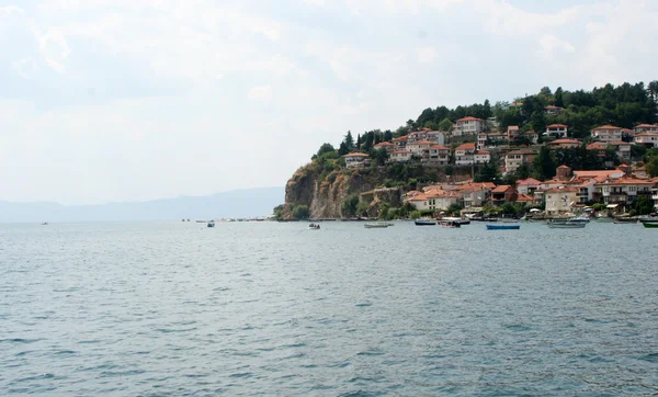 Lago ohrid, Macedonia — Foto de Stock