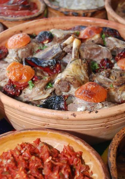Вкусная македонская еда — стоковое фото