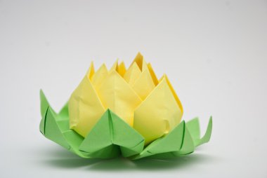 Origami lotus