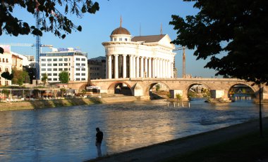 Stone bridge, Skopje, Macedonia,