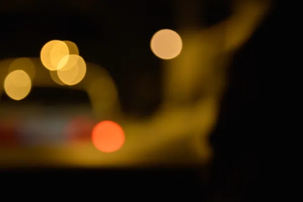 Bokeh, Straßenlaternen — Stockfoto