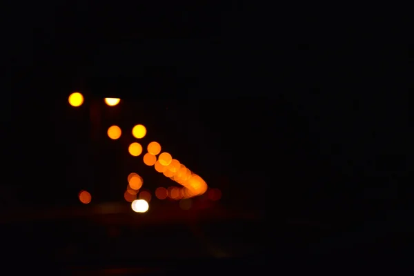 Blurred city lights — Stock Photo, Image
