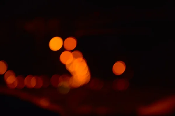 ぼやけた街の灯 — ストック写真