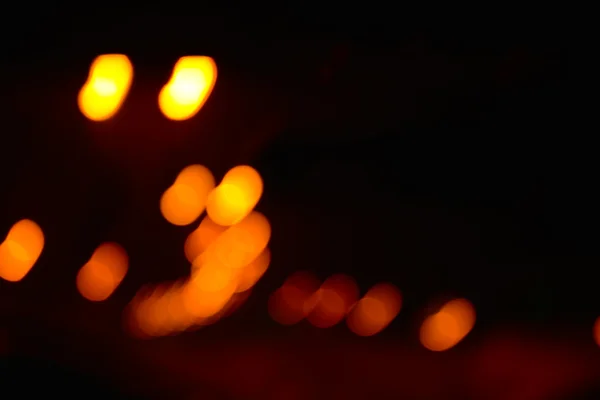 Luces borrosas de la ciudad — Foto de Stock