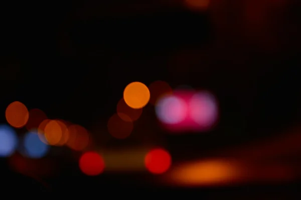 Luzes turvas da cidade — Fotografia de Stock