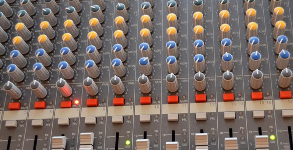 Professional audio mixer — Stock Photo, Image