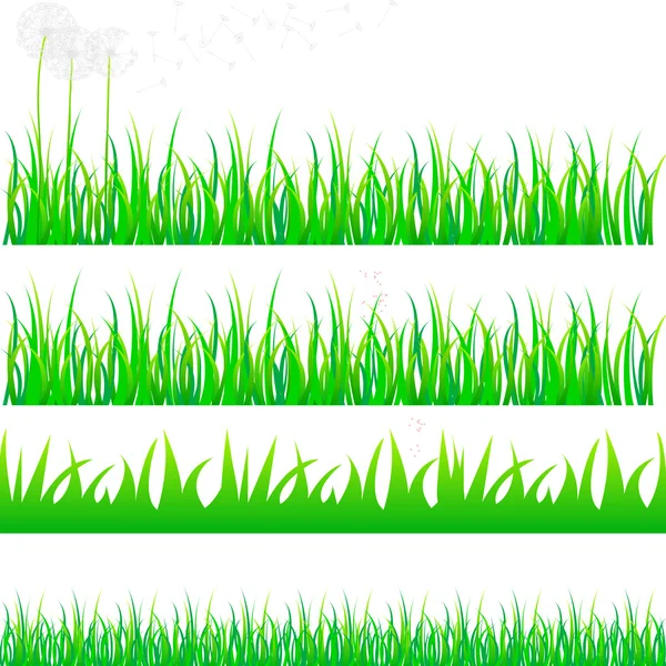 Grass set — Stock Vector