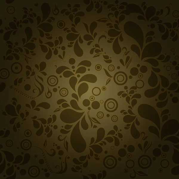 Seamless vintage floral background — Stock Vector