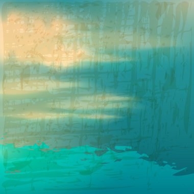 Vintage güzel mavi gökyüzü bulutlu